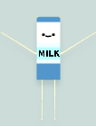Milk, my gallery companion